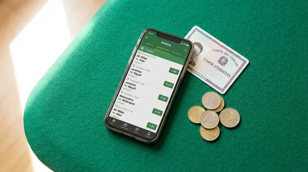 Guida passo dopo passo per iniziare a scommettere sul calcio in Italia