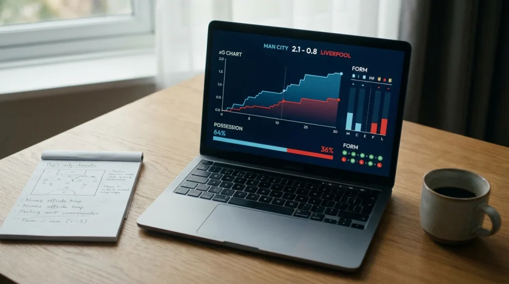 Analisi pre-partita per pronostici calcio con dati statistici