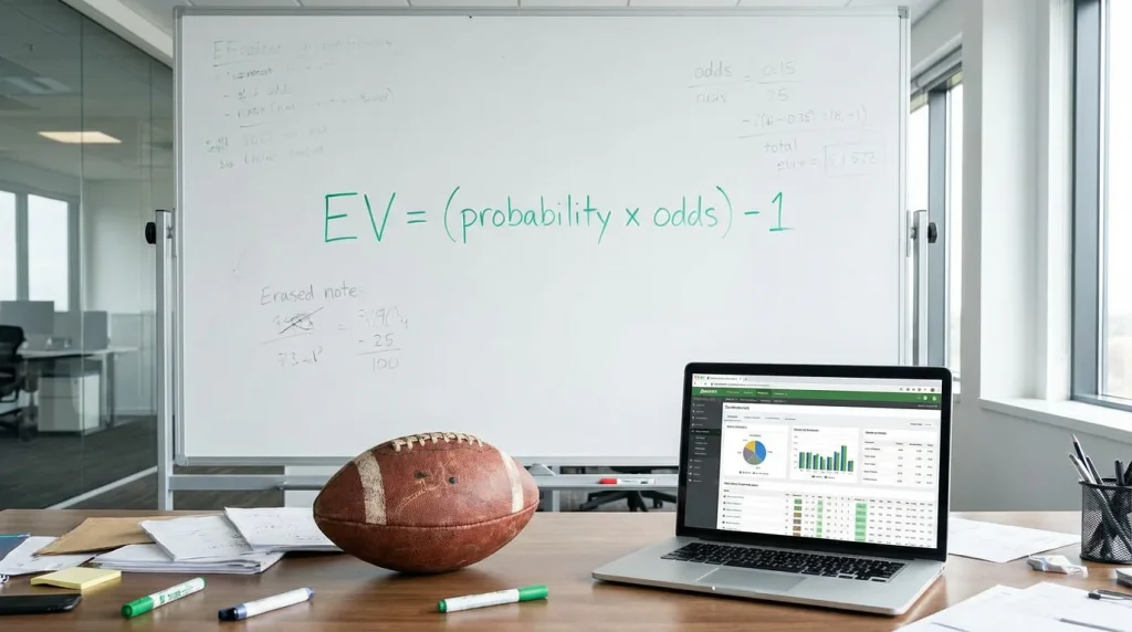Analisi del value betting nel calcio con formula del valore atteso